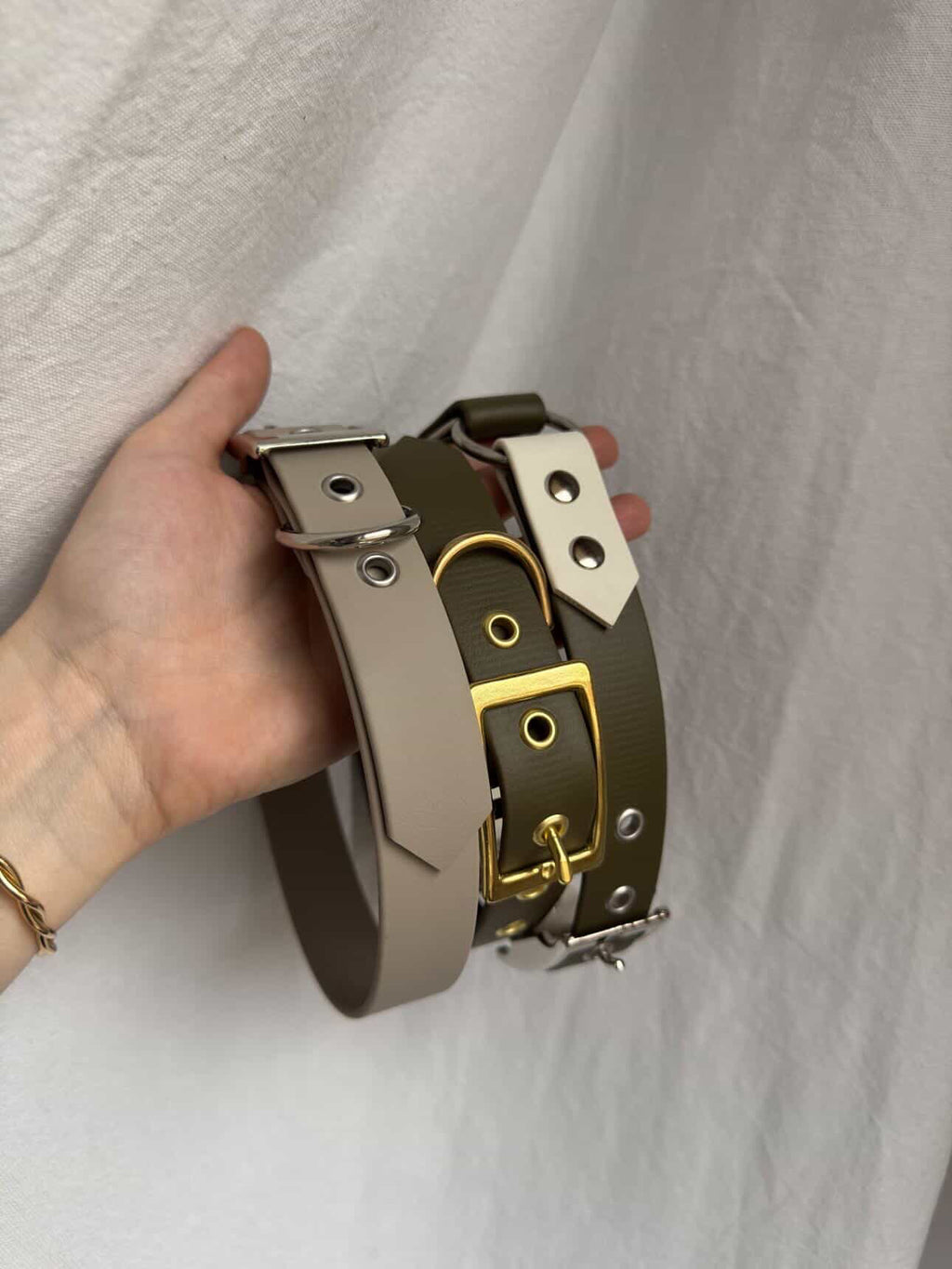 Collier à œillet en Biothane