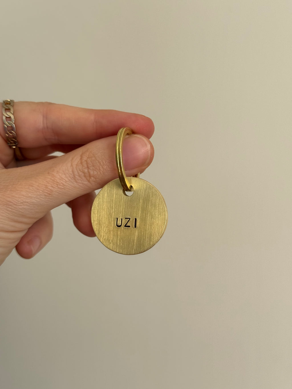 Médaille en laiton massif