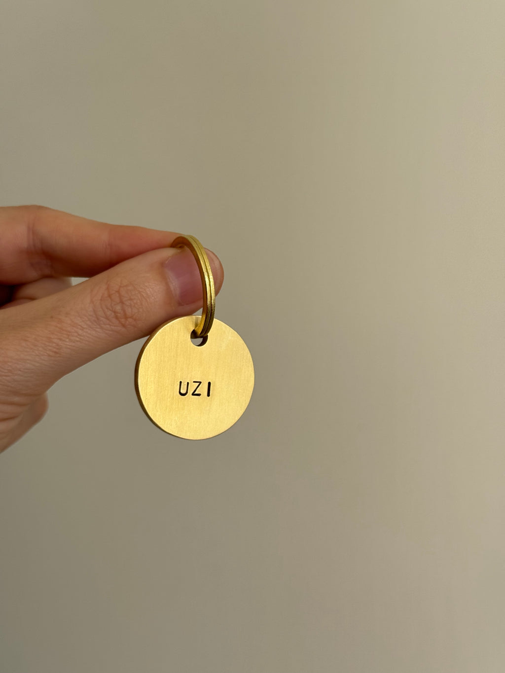 Médaille en laiton massif