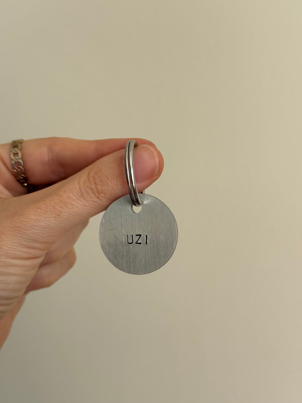 Médaille en acier inoxydable