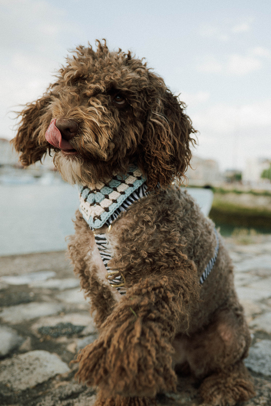 Bandana en crochet The Woo x Handmade Club